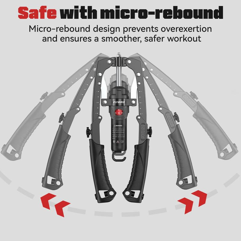 FLYBIRD Hydraulic Chest & Arm Trainer (22â440lb)