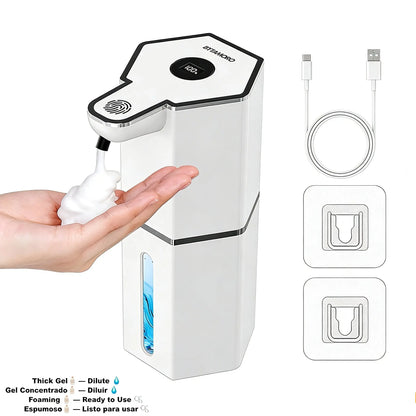 Touchless Foaming Soap Dispenser with USB Charging