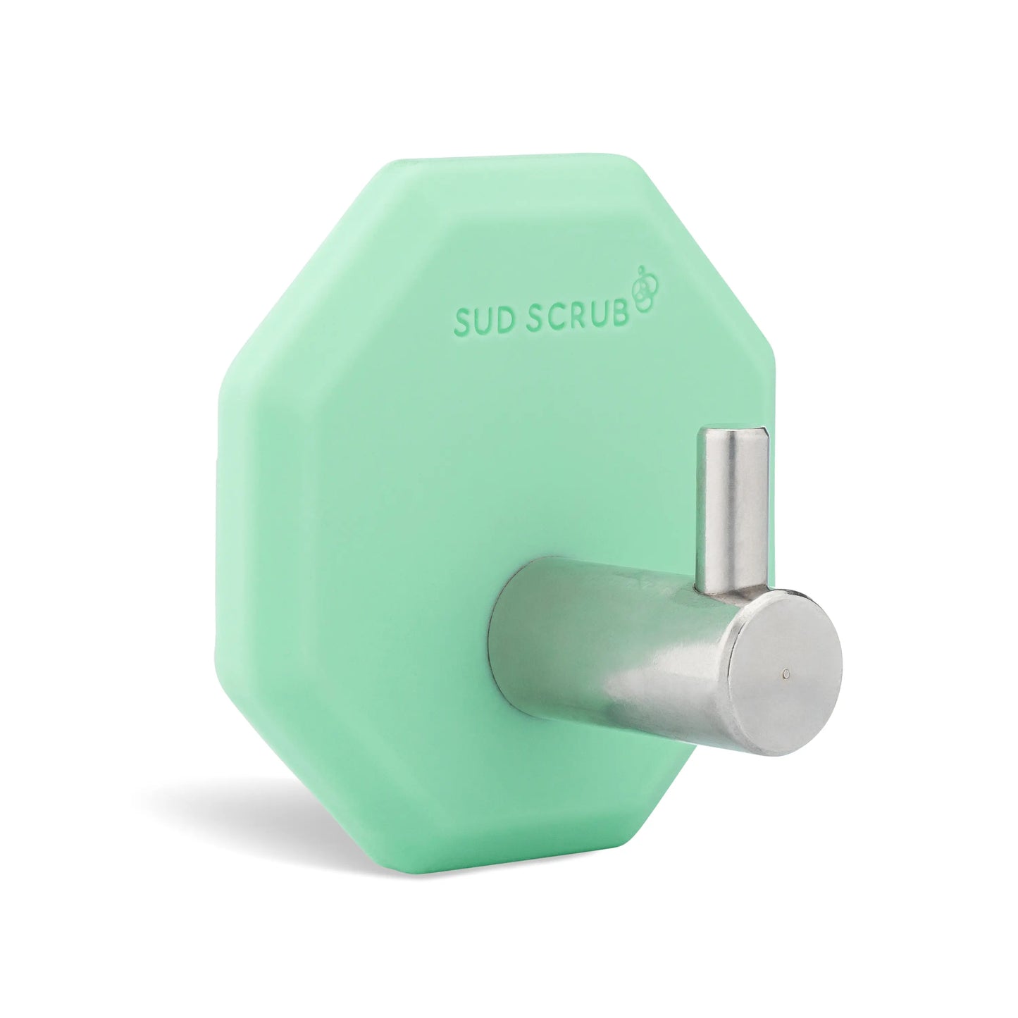 Sud Scrub Stainless Steel & Silicone Shower Wall Hook