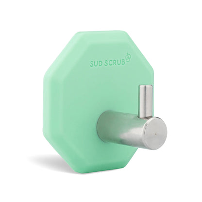 Sud Scrub Stainless Steel & Silicone Shower Wall Hook