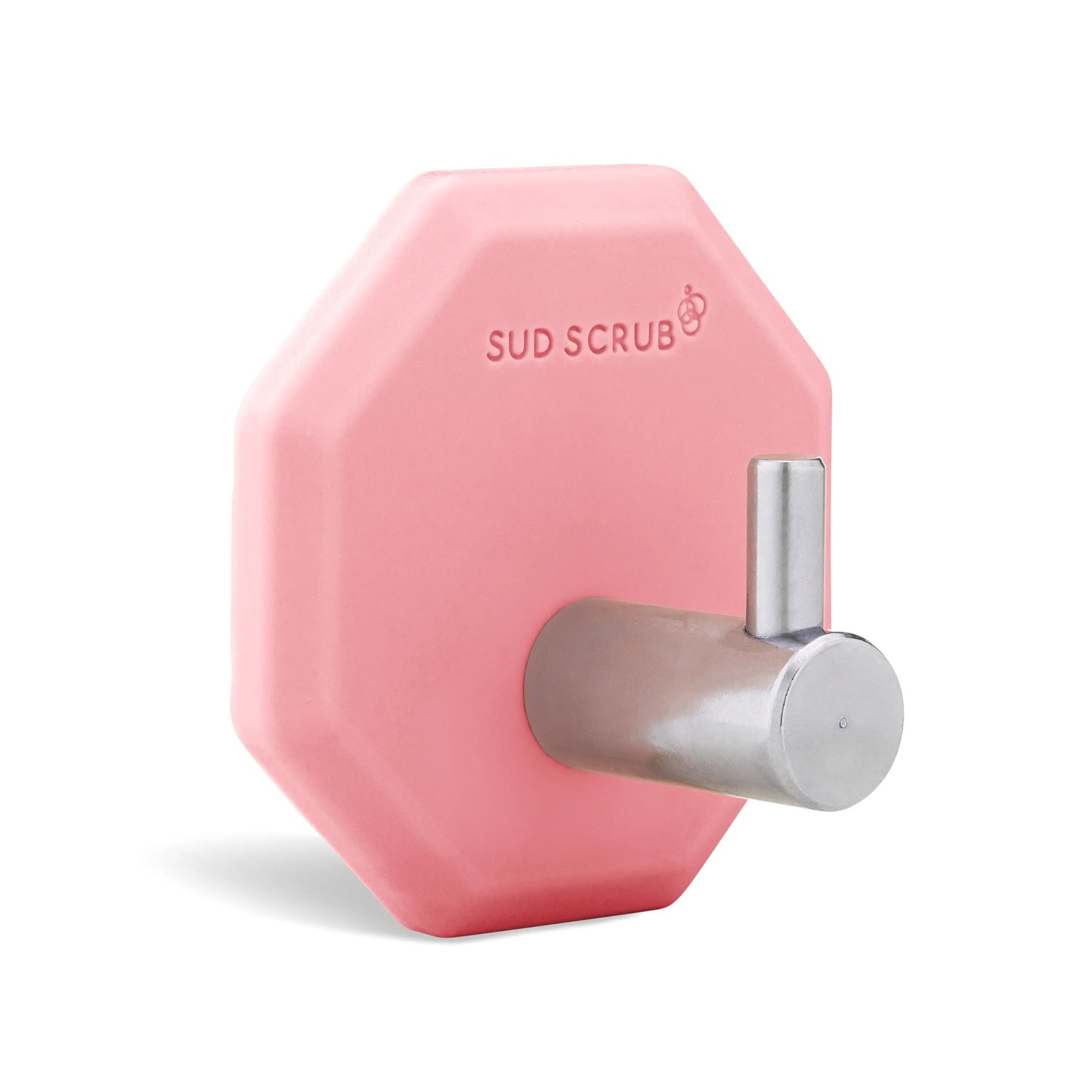 Sud Scrub Stainless Steel & Silicone Shower Wall Hook