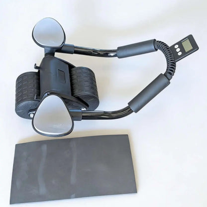 Ab Roller Wheel with Auto Rebound & Timer