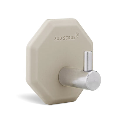 Sud Scrub Stainless Steel & Silicone Shower Wall Hook