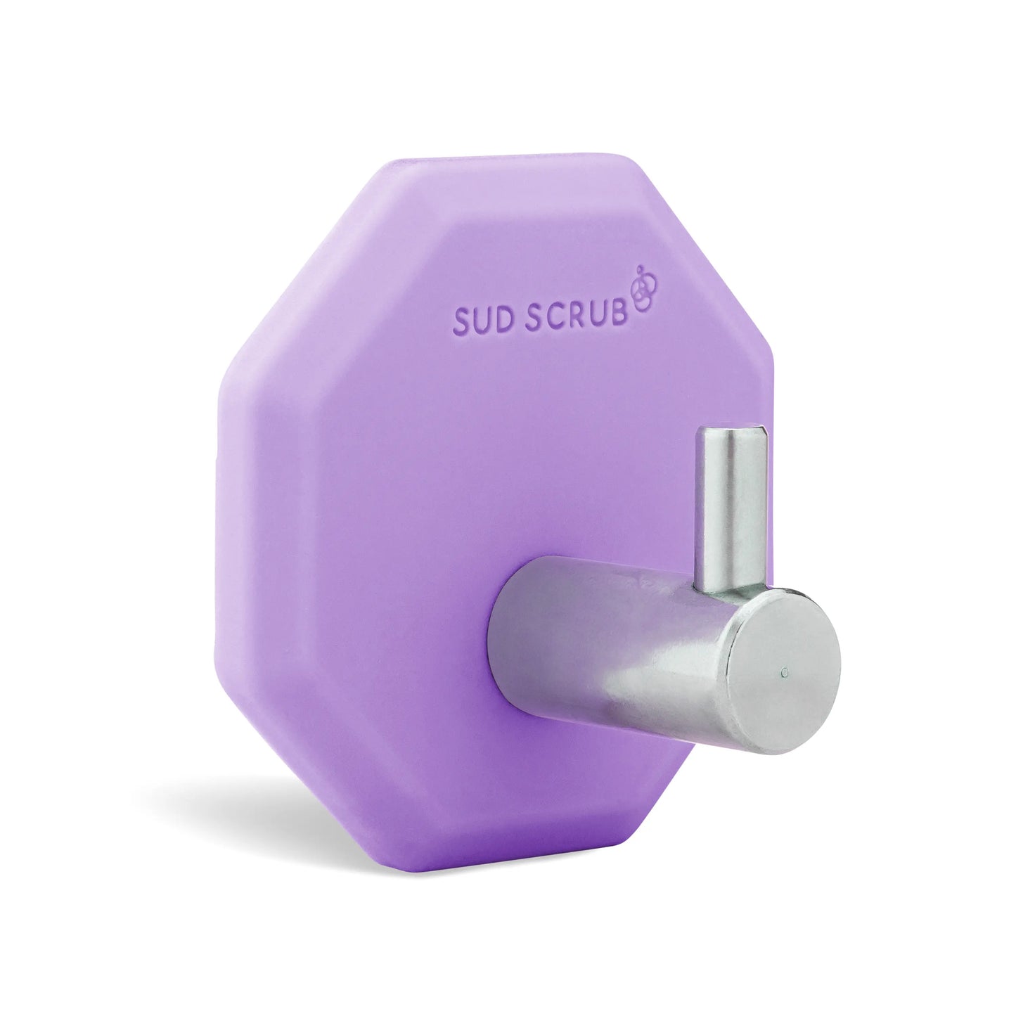 Sud Scrub Stainless Steel & Silicone Shower Wall Hook