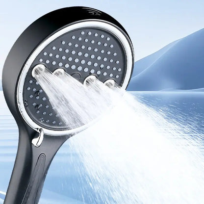 6-Mode High Pressure Handheld Shower Head with Rainfall & Massage Spray