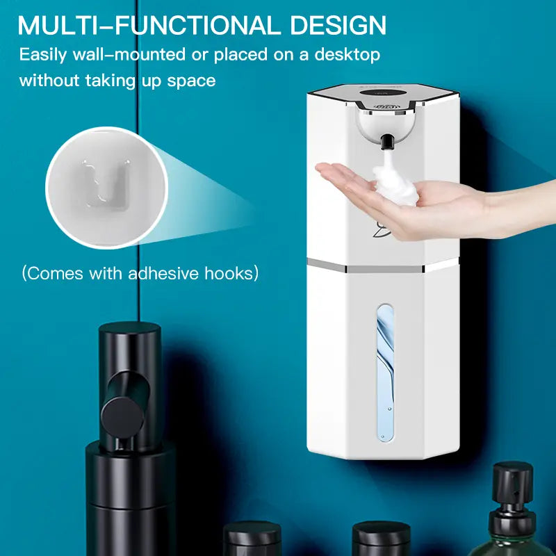 Touchless Foaming Soap Dispenser with USB Charging