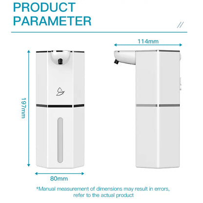 Touchless Foaming Soap Dispenser with USB Charging